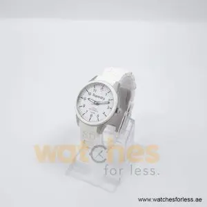 Superdry Women’s Quartz White Silicone Chain White Dial 39mm Watch SYL120W