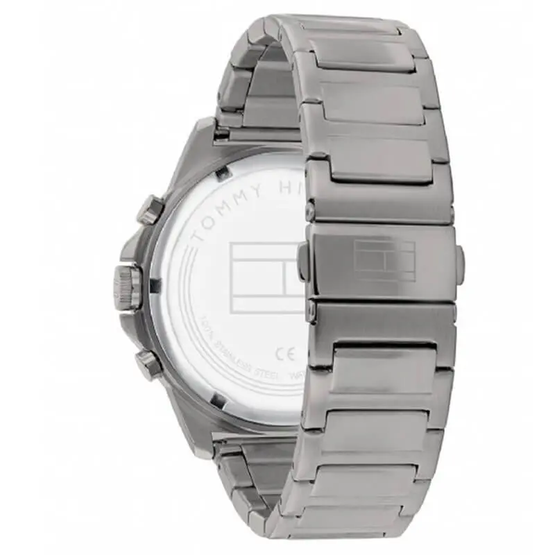 Tommy Hilfiger Men’s Quartz Grey Stainless Steel Grey Dial 46mm Watch 1791892 UAE DUBAI AJMAN SHARJAH ABU DHABI RAS AL KHAIMA UMM UL QUWAIN ALAIN FUJAIRAH