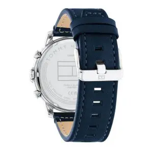 Tommy Hilfiger Men’s Quartz Blue Leather Strap Blue Dial 46mm Watch 1792051 UAE DUBAI AJMAN SHARJAH ABU DHABI RAS AL KHAIMA UMM UL QUWAIN ALAIN FUJAIRAH