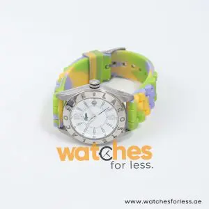 Lacoste Women’s Quartz Multi Color Silicone Strap White Dial 37mm Watch LC323140164 UAE DUBAI AJMAN SHARJAH ABU DHABI RAS AL KHAIMA UMM UL QUWAIN ALAIN FUJAIRAH