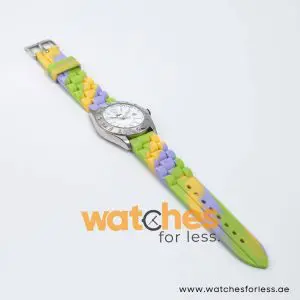 Lacoste Women’s Quartz Multi Color Silicone Strap White Dial 37mm Watch LC323140164 UAE DUBAI AJMAN SHARJAH ABU DHABI RAS AL KHAIMA UMM UL QUWAIN ALAIN FUJAIRAH