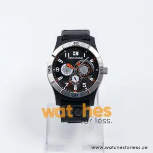Hugo Boss Men’s Quartz Black Nylon Strap Black Dial 44mm Watch 1512536 UAE DUBAI AJMAN SHARJAH ABU DHABI RAS AL KHAIMA UMM UL QUWAIN ALAIN FUJAIRAH