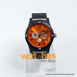 Hugo Boss Men’s Quartz Sand Nylon Strap Silver Dial 44mm Watch 1512538/1 UAE DUBAI AJMAN SHARJAH ABU DHABI RAS AL KHAIMA UMM UL QUWAIN ALAIN FUJAIRAH