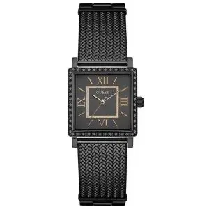 Guess Men’s Quartz Black Stainless Steel Black Dial 44mm Watch W1263G3 UAE DUBAI AJMAN SHARJAH ABU DHABI RAS AL KHAIMA UMM UL QUWAIN ALAIN FUJAIRAH