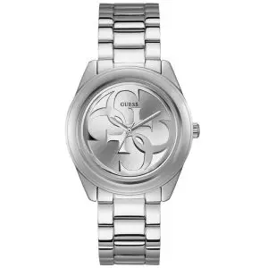 Guess Women’s Quartz Silver Stainless Steel Silver Dial 40mm Watch W1082L1 UAE DUBAI AJMAN SHARJAH ABU DHABI RAS AL KHAIMA UMM UL QUWAIN ALAIN FUJAIRAH
