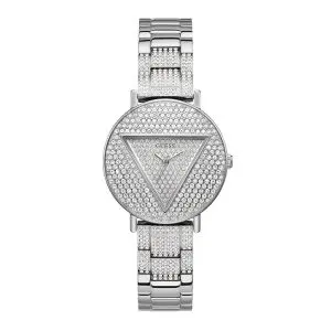 Guess Women’s Quartz Silver Stainless Steel Silver Dial 36mm Watch GW0512L1