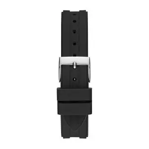 Guess Women’s Quartz Navy Blue Silicone Strap Silver Sunray Dial 36mm Watch W1292L2 UAE DUBAI AJMAN SHARJAH ABU DHABI RAS AL KHAIMA UMM UL QUWAIN ALAIN FUJAIRAH