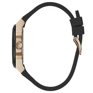 Guess Women’s Quartz Black Silicone Strap Black Dial 39mm Watch W1094L6 UAE DUBAI AJMAN SHARJAH ABU DHABI RAS AL KHAIMA UMM UL QUWAIN ALAIN FUJAIRAH