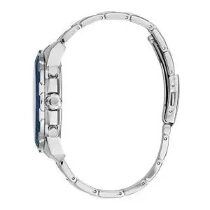 Guess Men’s Quartz Two Tone Stainless Steel Grey Dial 46mm Watch W1046G2 UAE DUBAI AJMAN SHARJAH ABU DHABI RAS AL KHAIMA UMM UL QUWAIN ALAIN FUJAIRAH