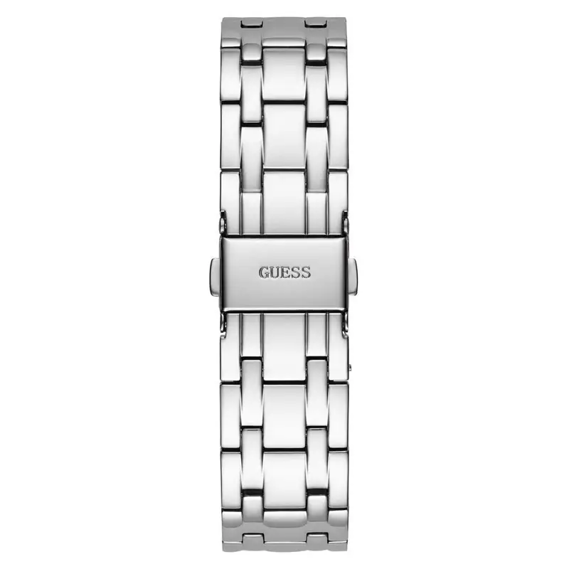 Guess Women’s Quartz Silver Stainless Steel White Dial 38mm Watch GW0440L1