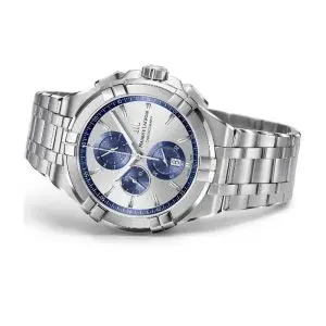 Maurice Lacroix Men’s Quartz Swiss Made Silver Stainless Steel Silver Dial 44mm Watch AI1018-SS002-131-1 UAE DUBAI AJMAN SHARJAH ABU DHABI RAS AL KHAIMA UMM UL QUWAIN ALAIN FUJAIRAH
