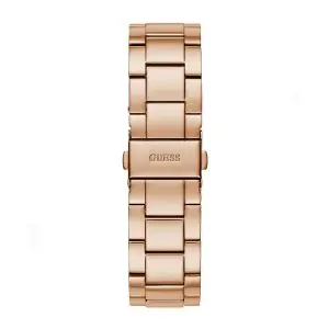Guess Women’s Quartz Rose Gold Stainless Steel Rose Gold & Silver Dial 42mm Watch GW0020L3