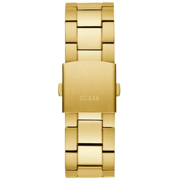 Guess Men’s Quartz Gold Stainless Steel Black Dial 46mm Watch GW0539G2 - Image 3