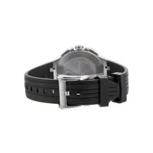 Maurice Lacroix Men’s Quartz Swiss Made Black Silicone Strap Black Dial 44mm Watch AI1018-SS001-330-2