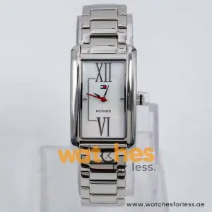 Tommy Hilfiger Women’s Quartz Silver Stainless Steel Mother Of Pearl Dial 23mm Watch 1770004/1