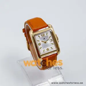 Tommy Hilfiger Women’s Quartz Camel Brown Leather Strap Silver Dial 32mm Watch 1781210