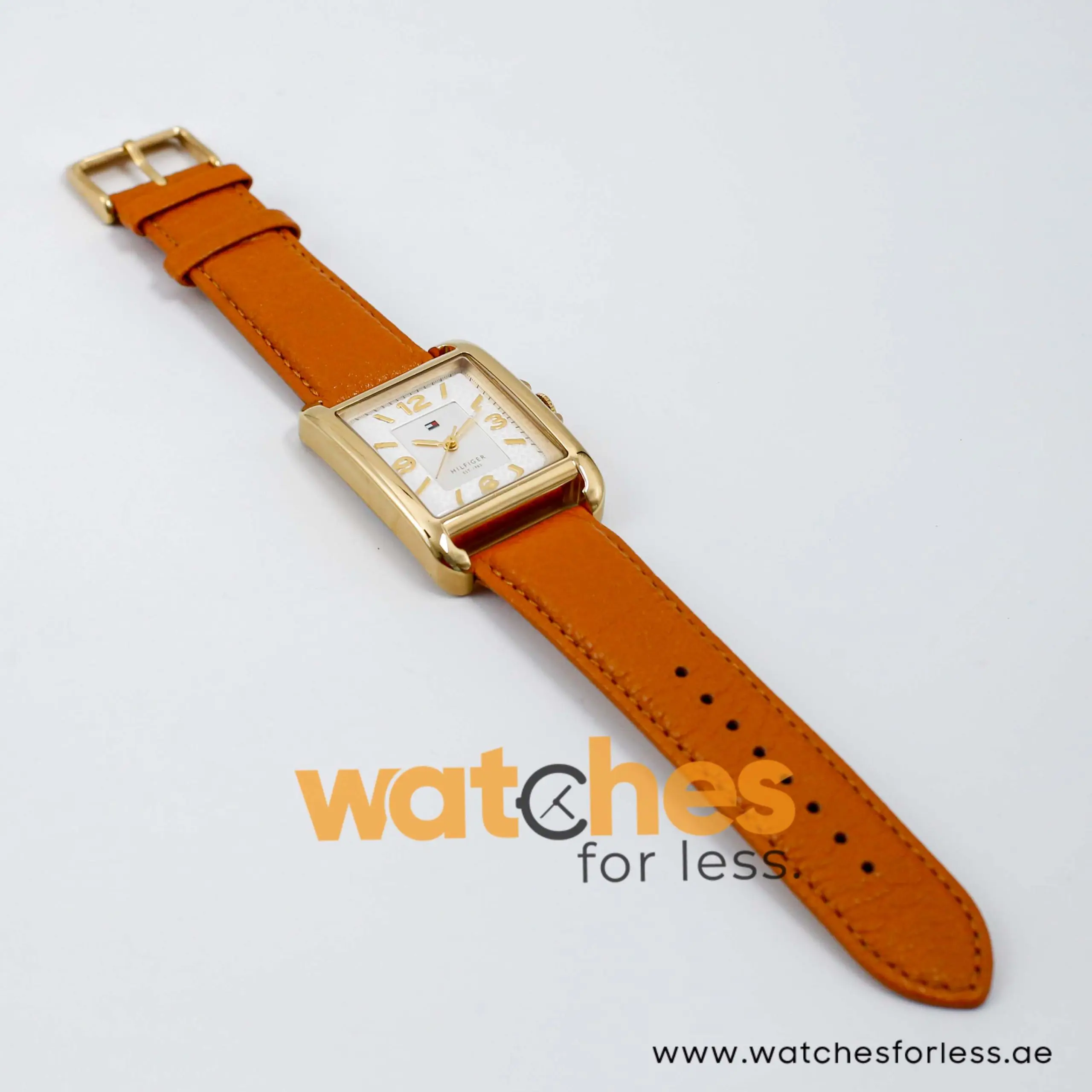 Tommy Hilfiger Women’s Quartz Camel Brown Leather Strap Silver Dial 32mm Watch 1781210