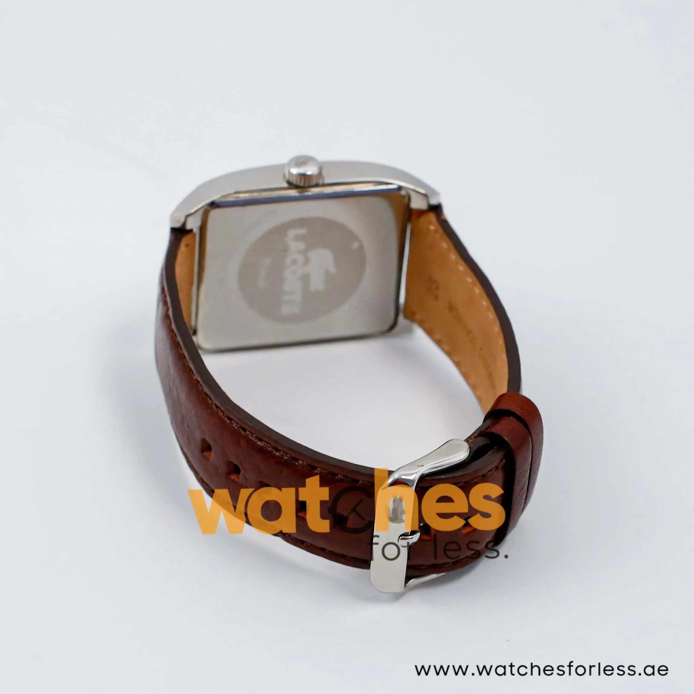 Lacoste Men’s Quartz Dark Brown Leather Strap Light Brown Dial 36mm Watch 2010561 - Image 8
