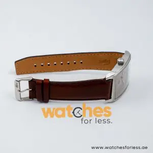 Lacoste Men’s Quartz Dark Brown Leather Strap Light Brown Dial 36mm Watch 2010561