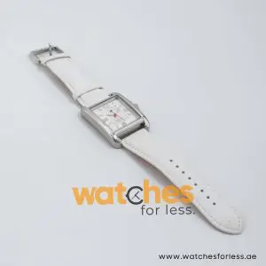 Tommy Hilfiger Women’s Quartz White Leather Strap Silver & White Dial 32mm Watch 1781197