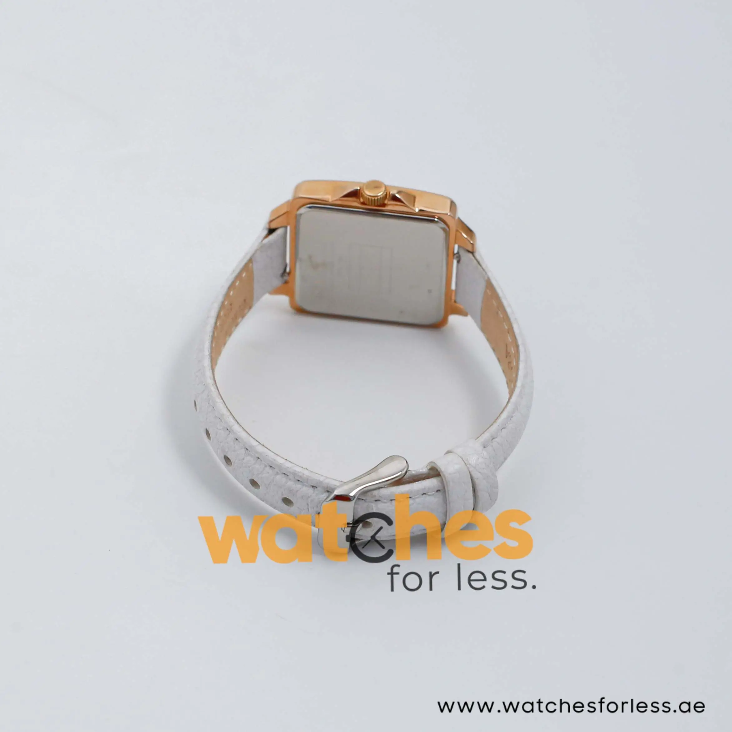 Tommy Hilfiger Women’s Quartz White Leather Strap White Dial 33mm Watch 1780867
