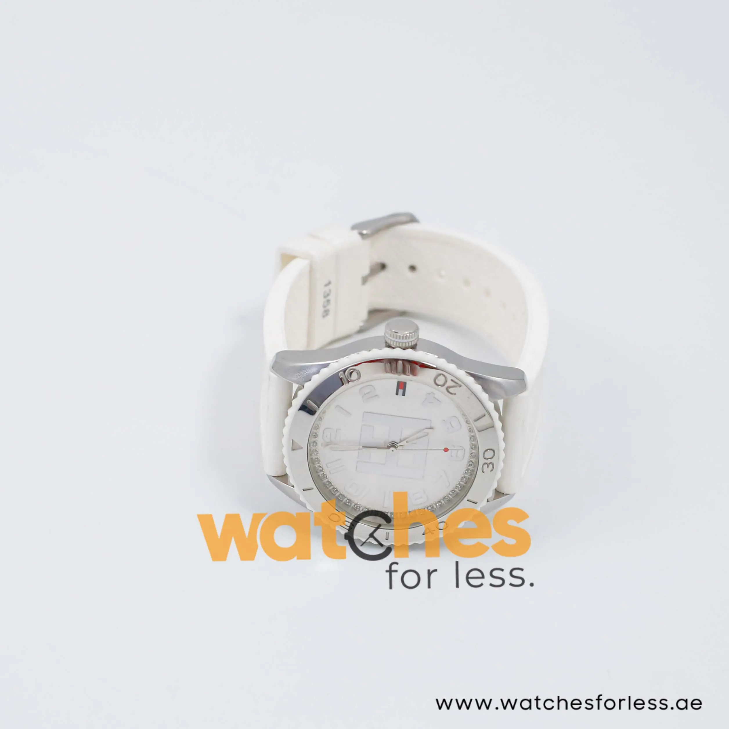 Tommy Hilfiger Women’s Quartz White Silicone Strap White Dial 38mm Watch 1781122