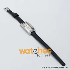 Tommy Hilfiger Women’s Quartz Black Leather Strap Silver Sunray Dial 17mm Watch 1780310