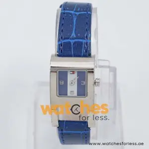 Tommy Hilfiger Women’s Quartz Blue Leather Strap Blue Dial 21mm Watch 1780158