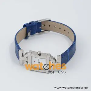 Tommy Hilfiger Women’s Quartz Blue Leather Strap Mother Of Pearl Dial 22mm Watch 1780332/1