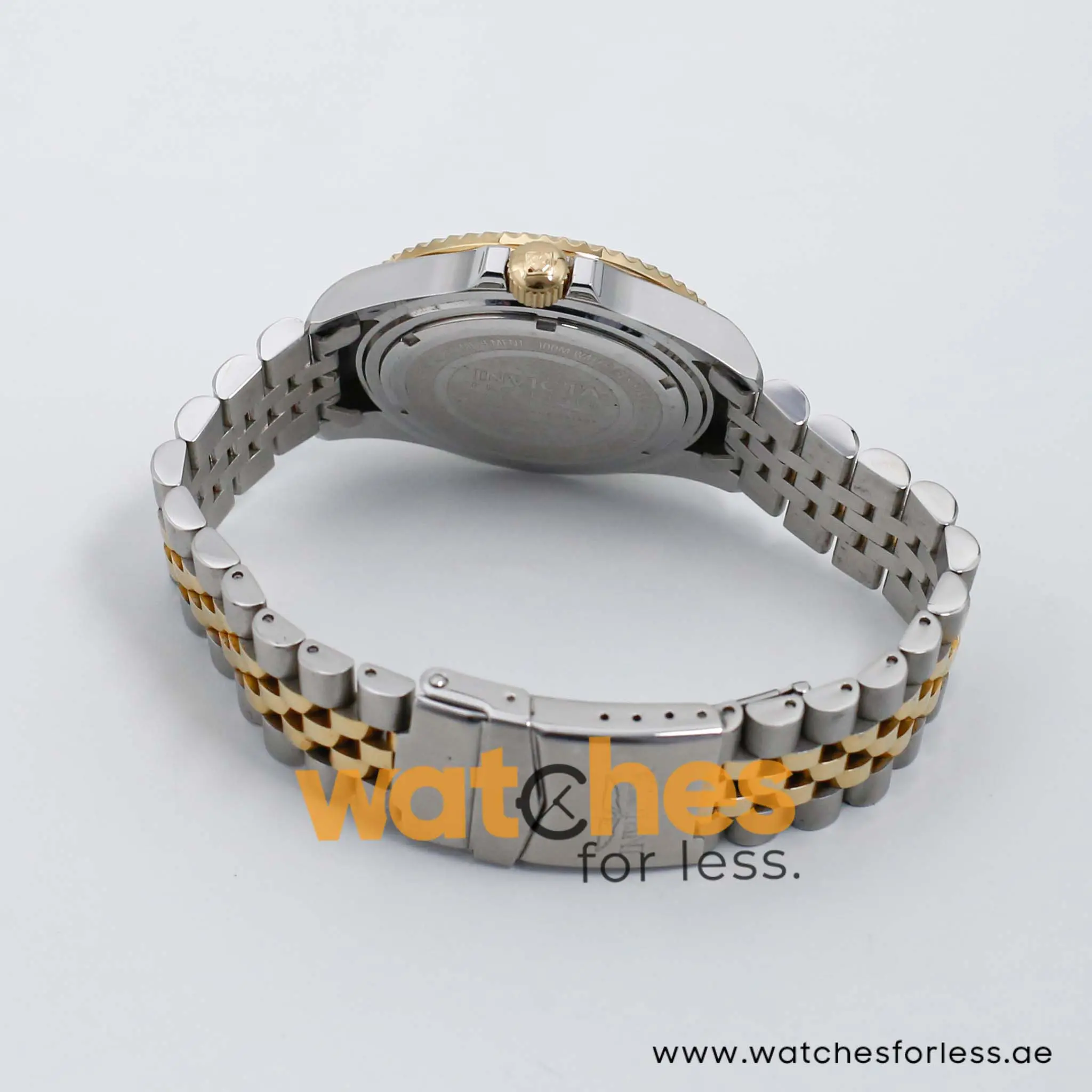 Invicta Men’s Quartz Two Tone Stainless Steel Champagne Dial 43mm Watch 30617 UAE DUBAI AJMAN SHARJAH ABU DHABI RAS AL KHAIMA UMM UL QUWAIN ALAIN FUJAIRAH