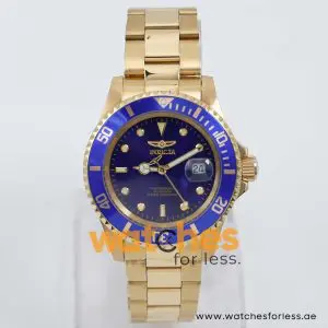 Invicta Men’s Quartz Gold Stainless Steel Blue Dial 40mm Watch 26974 UAE DUBAI AJMAN SHARJAH ABU DHABI RAS AL KHAIMA UMM UL QUWAIN ALAIN FUJAIRAH