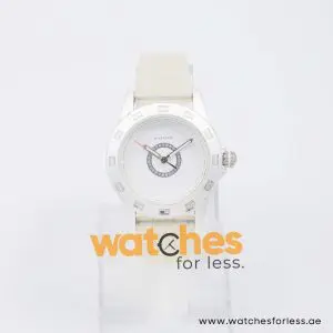 Tommy Hilfiger Women’s Quartz Transparent Silicone Strap White Dial 39mm Watch 1781096 UAE DUBAI AJMAN SHARJAH ABU DHABI RAS AL KHAIMA UMM UL QUWAIN ALAIN FUJAIRAH