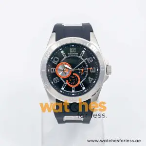 Hugo Boss Men’s Quartz Black Silicone Strap Black Dial 46mm Watch 1512811 UAE DUBAI AJMAN SHARJAH ABU DHABI RAS AL KHAIMA UMM UL QUWAIN ALAIN FUJAIRAH