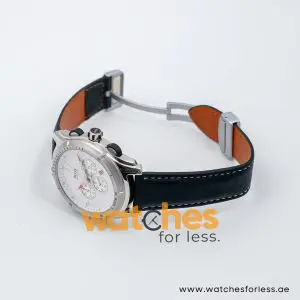 Hugo Boss Men’s Quartz Black Leather Strap White Dial 44mm Watch 1512153/3 UAE DUBAI AJMAN SHARJAH ABU DHABI RAS AL KHAIMA UMM UL QUWAIN ALAIN FUJAIRAH