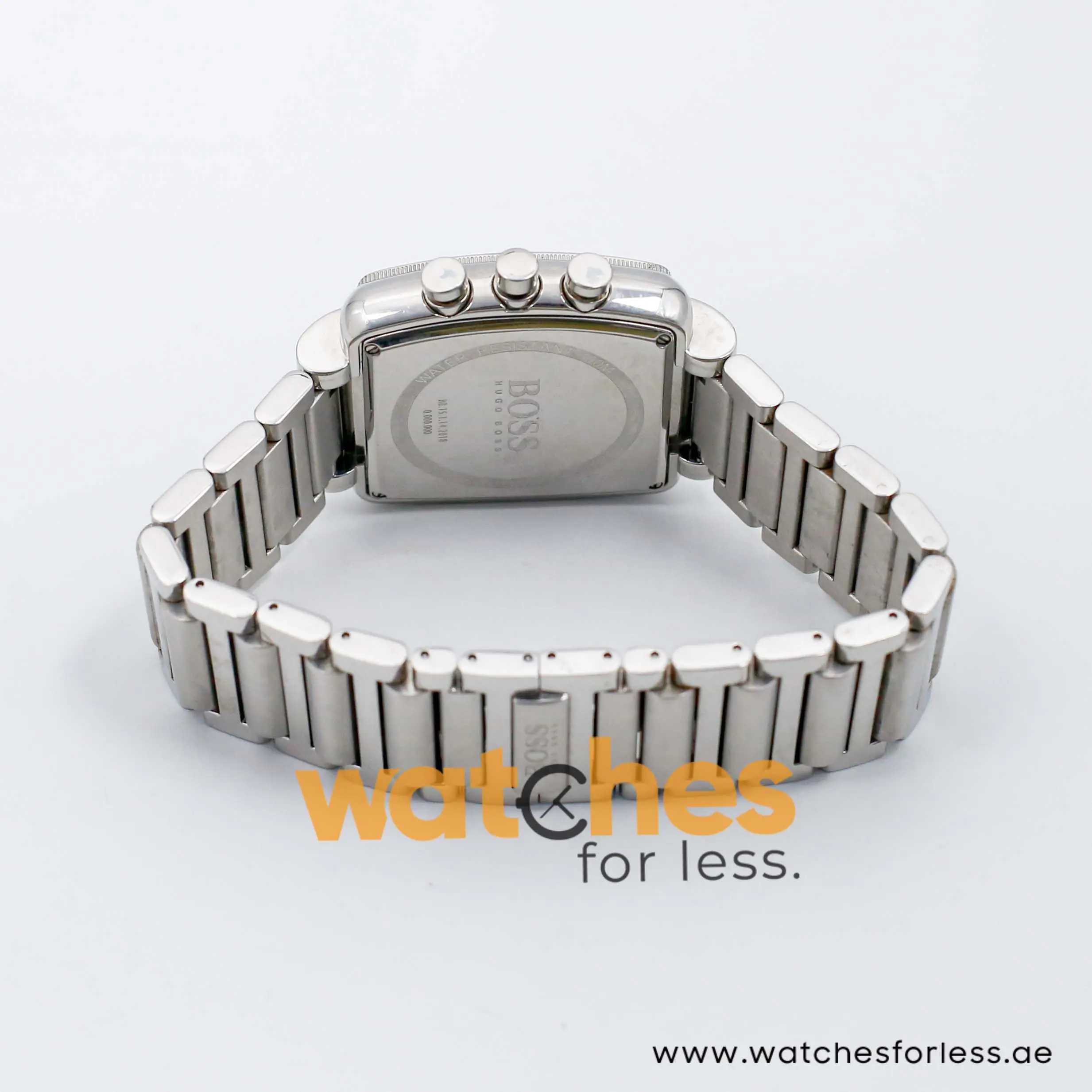 Hugo Boss Men’s Quartz Silver Stainless Steel Blue Dial 42mm Watch 1512065 UAE DUBAI AJMAN SHARJAH ABU DHABI RAS AL KHAIMA UMM UL QUWAIN ALAIN FUJAIRAH