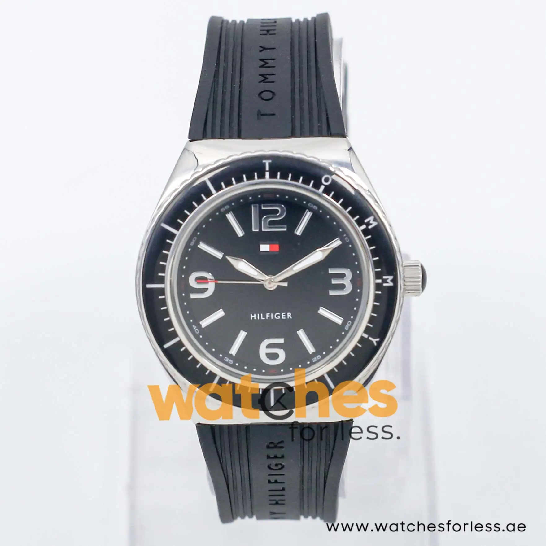 Tommy Hilfiger Women’s Quartz Black Silicone Strap Black Dial 36mm Watch 1781005 UAE DUBAI AJMAN SHARJAH ABU DHABI RAS AL KHAIMA UMM UL QUWAIN ALAIN FUJAIRAH