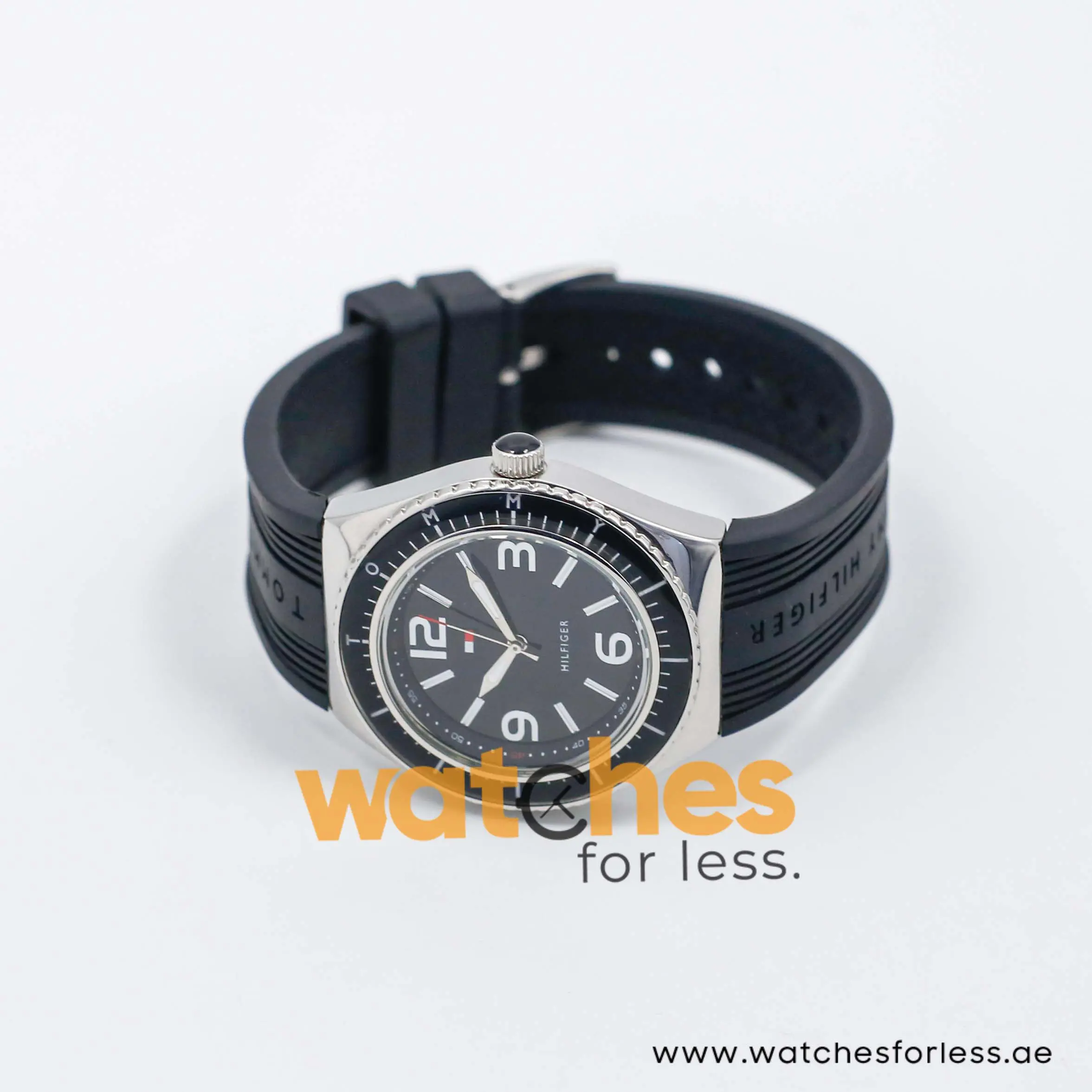 Tommy Hilfiger Women’s Quartz Black Silicone Strap Black Dial 36mm Watch 1781005 UAE DUBAI AJMAN SHARJAH ABU DHABI RAS AL KHAIMA UMM UL QUWAIN ALAIN FUJAIRAH
