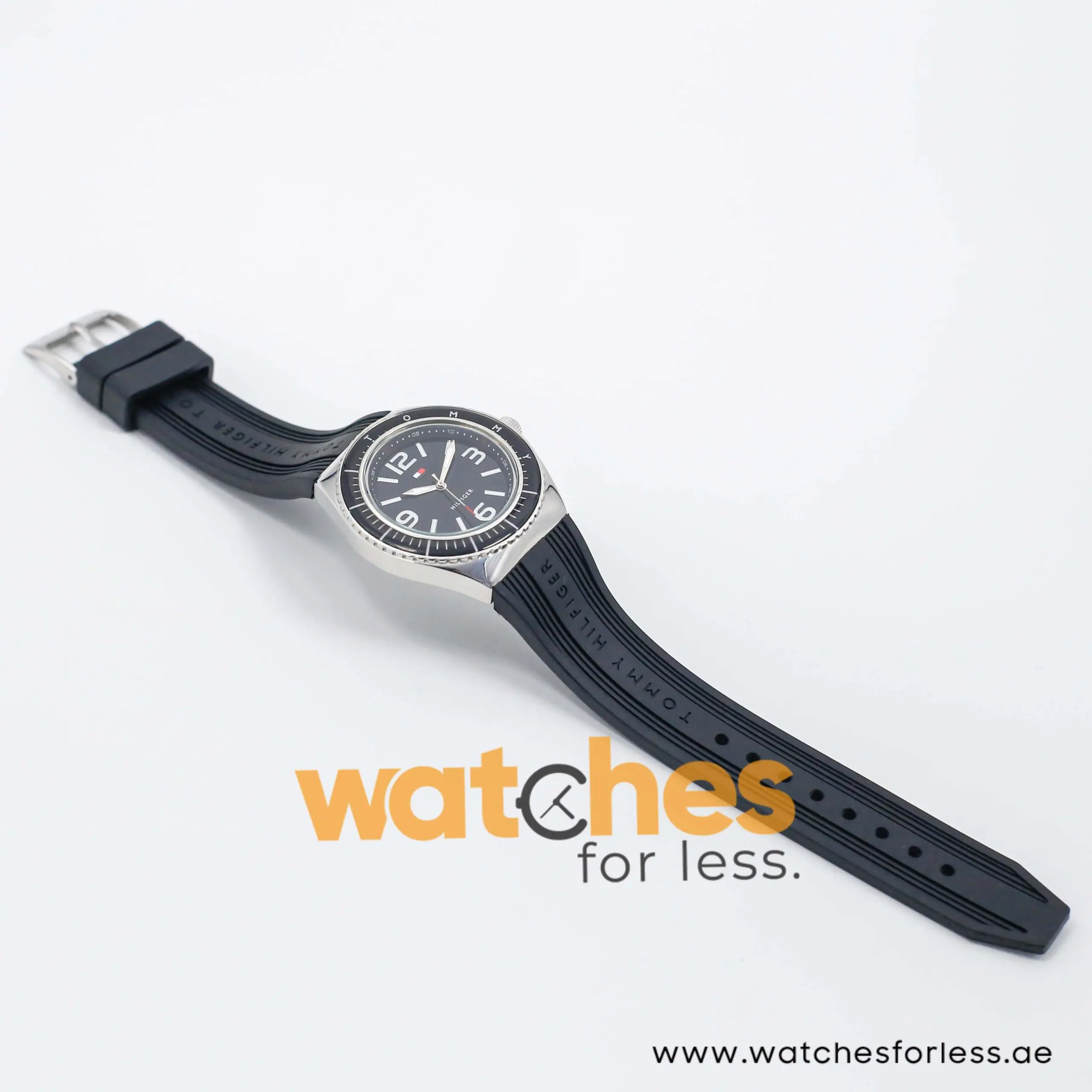 Tommy Hilfiger Women’s Quartz Black Silicone Strap Black Dial 36mm Watch 1781005 UAE DUBAI AJMAN SHARJAH ABU DHABI RAS AL KHAIMA UMM UL QUWAIN ALAIN FUJAIRAH