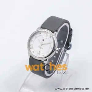 Tommy Hilfiger Women’s Quartz Grey Leather Strap White Dial 36mm Watch 1781002/1 UAE DUBAI AJMAN SHARJAH ABU DHABI RAS AL KHAIMA UMM UL QUWAIN ALAIN FUJAIRAH