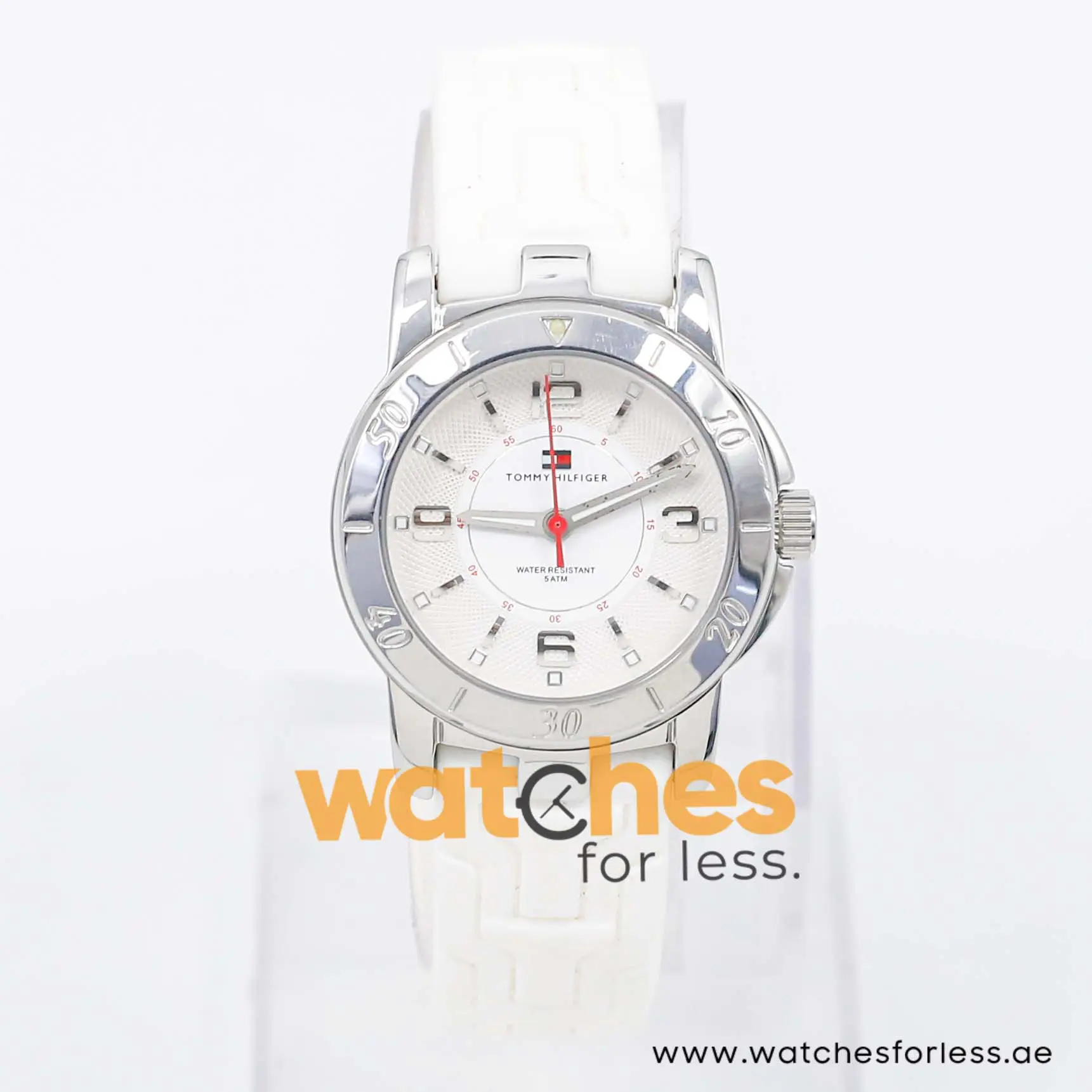 Tommy Hilfiger Women’s Quartz White Silicone Strap White Dial 31mm Watch 1780739 UAE DUBAI AJMAN SHARJAH ABU DHABI RAS AL KHAIMA UMM UL QUWAIN ALAIN FUJAIRAH