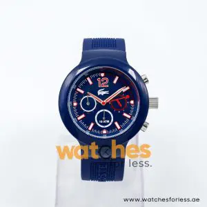 Lacoste Kid’s Quartz Navy Blue Silicone Strap Navy Blue Dial 44mm Watch 2010703 UAE DUBAI AJMAN SHARJAH ABU DHABI RAS AL KHAIMA UMM UL QUWAIN ALAIN FUJAIRAH