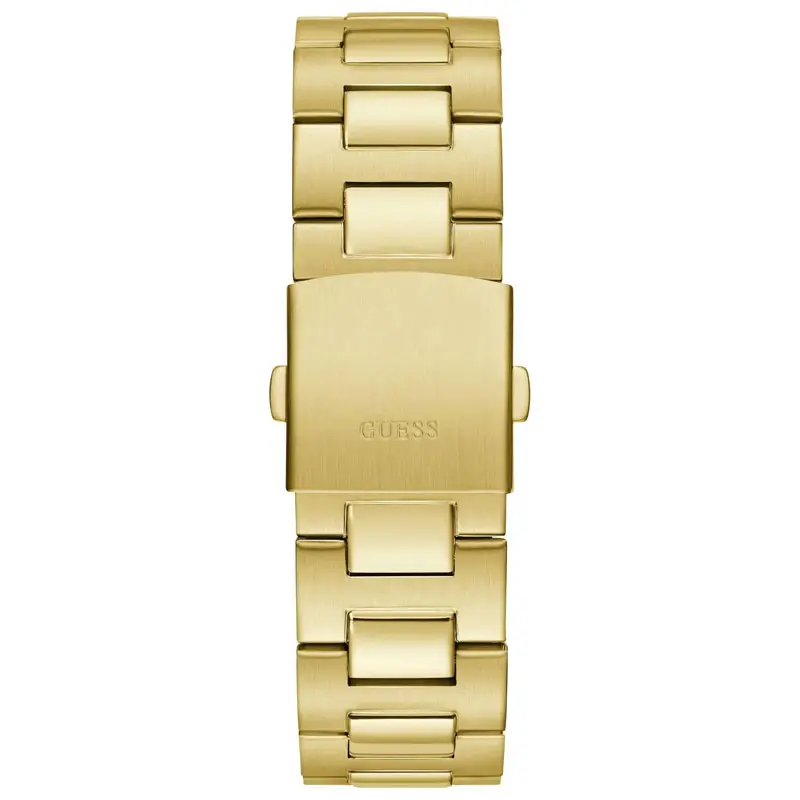 Guess Men’s Quartz Gold Stainless Steel Black Dial 44mm Watch GW0703G5 UAE DUBAI AJMAN SHARJAH ABU DHABI RAS AL KHAIMA UMM UL QUWAIN ALAIN FUJAIRAH