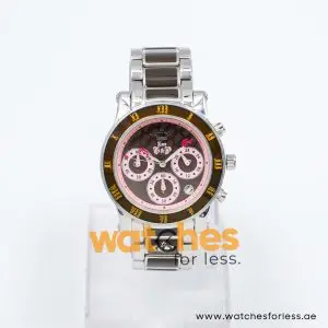 Juicy Couture Women’s Quartz Two-tone Stainless Steel Brown Dial 38mm Watch 1901205 UAE DUBAI AJMAN SHARJAH ABU DHABI RAS AL KHAIMA UMM UL QUWAIN ALAIN FUJAIRAH