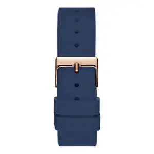 Guess Women’s Quartz Blue Silicone Strap White Dial 40mm Watch W0911L6 UAE DUBAI AJMAN SHARJAH ABU DHABI RAS AL KHAIMA UMM UL QUWAIN ALAIN FUJAIRAH