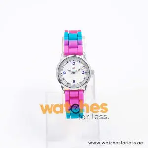 Tommy Hilfiger Women’s Quartz Multi Silicone Strap White Dial 29mm Watch 1781050 UAE DUBAI AJMAN SHARJAH ABU DHABI RAS AL KHAIMA UMM UL QUWAIN ALAIN FUJAIRAH