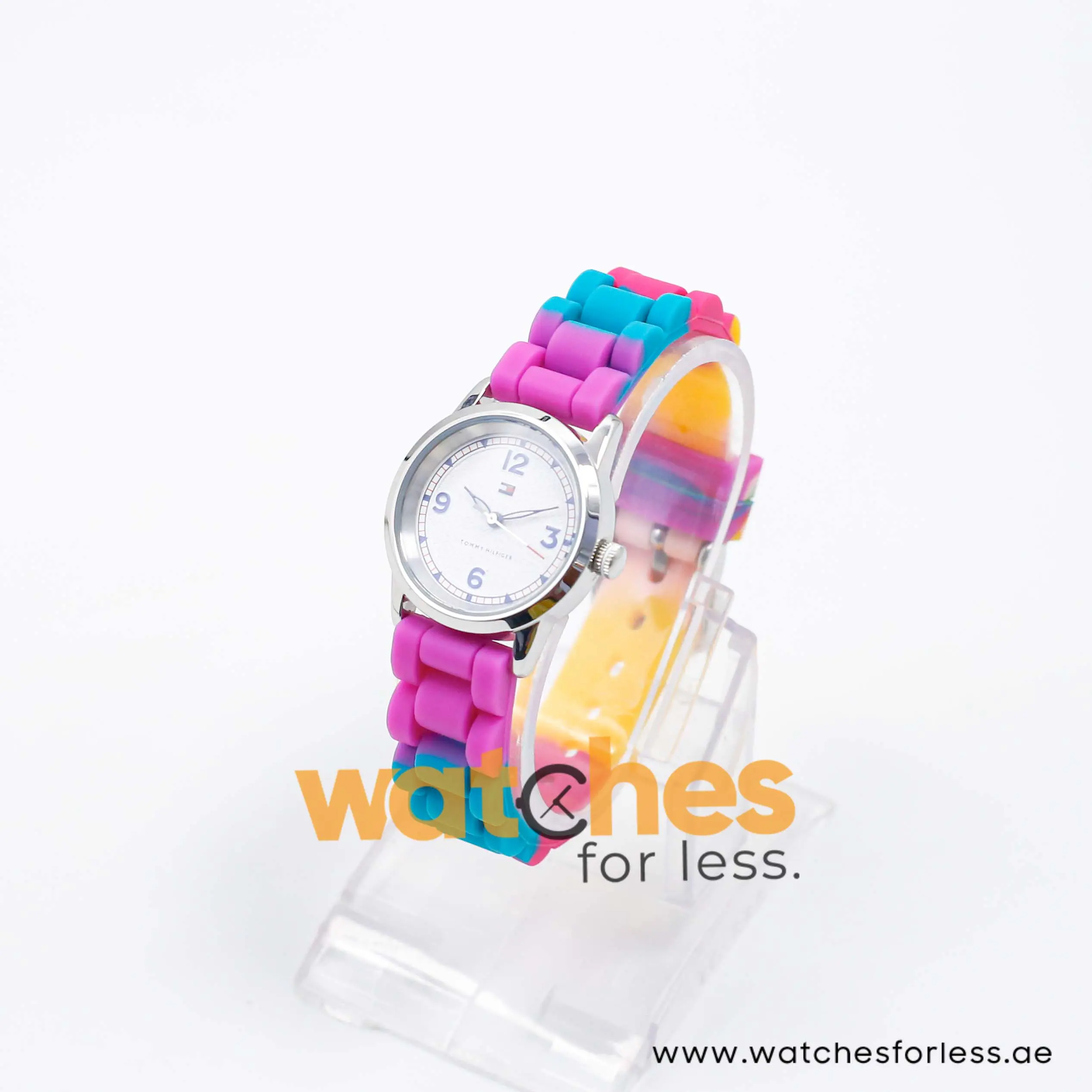 Tommy Hilfiger Women’s Quartz Multi Silicone Strap White Dial 29mm Watch 1781050 UAE DUBAI AJMAN SHARJAH ABU DHABI RAS AL KHAIMA UMM UL QUWAIN ALAIN FUJAIRAH