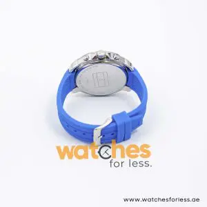 Tommy Hilfiger Women’s Quartz Blue Silicone Strap White Dial 42mm Watch 1781390 UAE DUBAI AJMAN SHARJAH ABU DHABI RAS AL KHAIMA UMM UL QUWAIN ALAIN FUJAIRAH