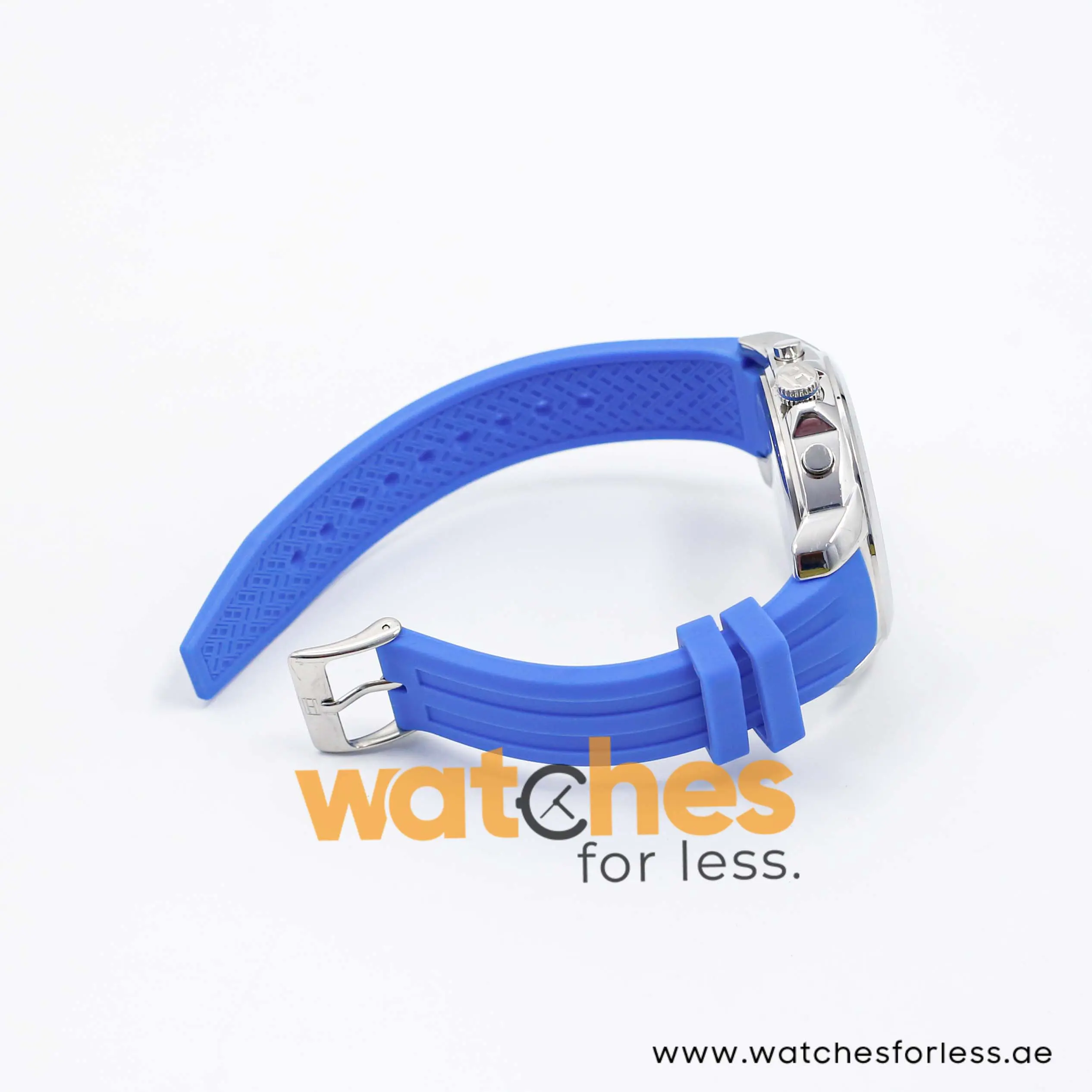 Tommy Hilfiger Women’s Quartz Blue Silicone Strap White Dial 42mm Watch 1781390 UAE DUBAI AJMAN SHARJAH ABU DHABI RAS AL KHAIMA UMM UL QUWAIN ALAIN FUJAIRAH