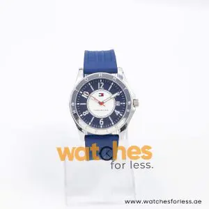 Tommy Hilfiger Women’s Quartz Blue Silicone Strap Blue Dial 40mm Watch 1780795 UAE DUBAI AJMAN SHARJAH ABU DHABI RAS AL KHAIMA UMM UL QUWAIN ALAIN FUJAIRAH