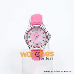 Tommy Hilfiger Women’s Quartz Pink Leather Strap Pink & Silver Dial 36mm Watch 1113140920 UAE DUBAI AJMAN SHARJAH ABU DHABI RAS AL KHAIMA UMM UL QUWAIN ALAIN FUJAIRAH